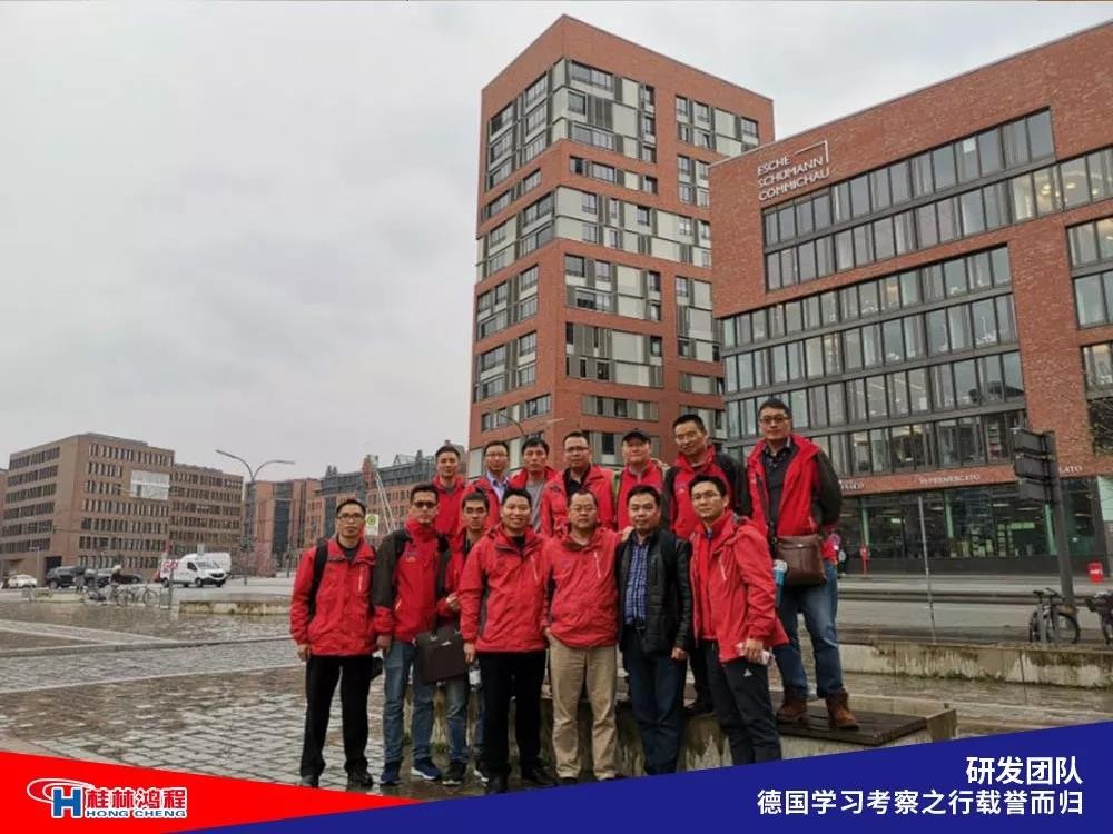 磨粉机厂家桂林鸿程研发团队赴德国学习考察满载而归